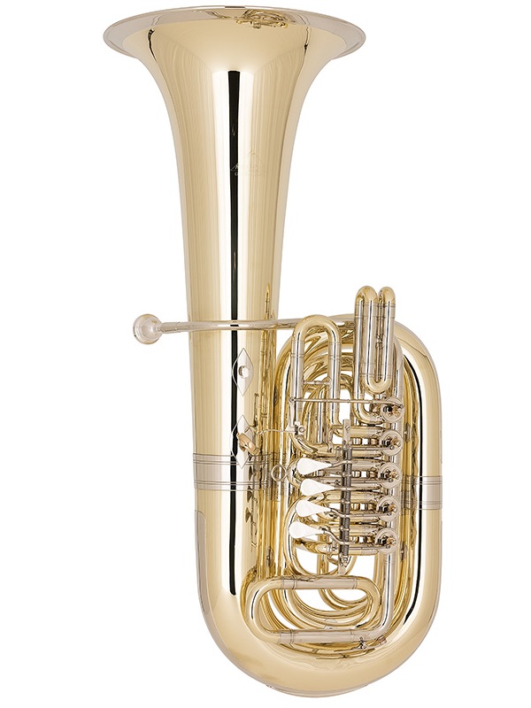 CC tuba, mod. 85B, by MIRAPHONE